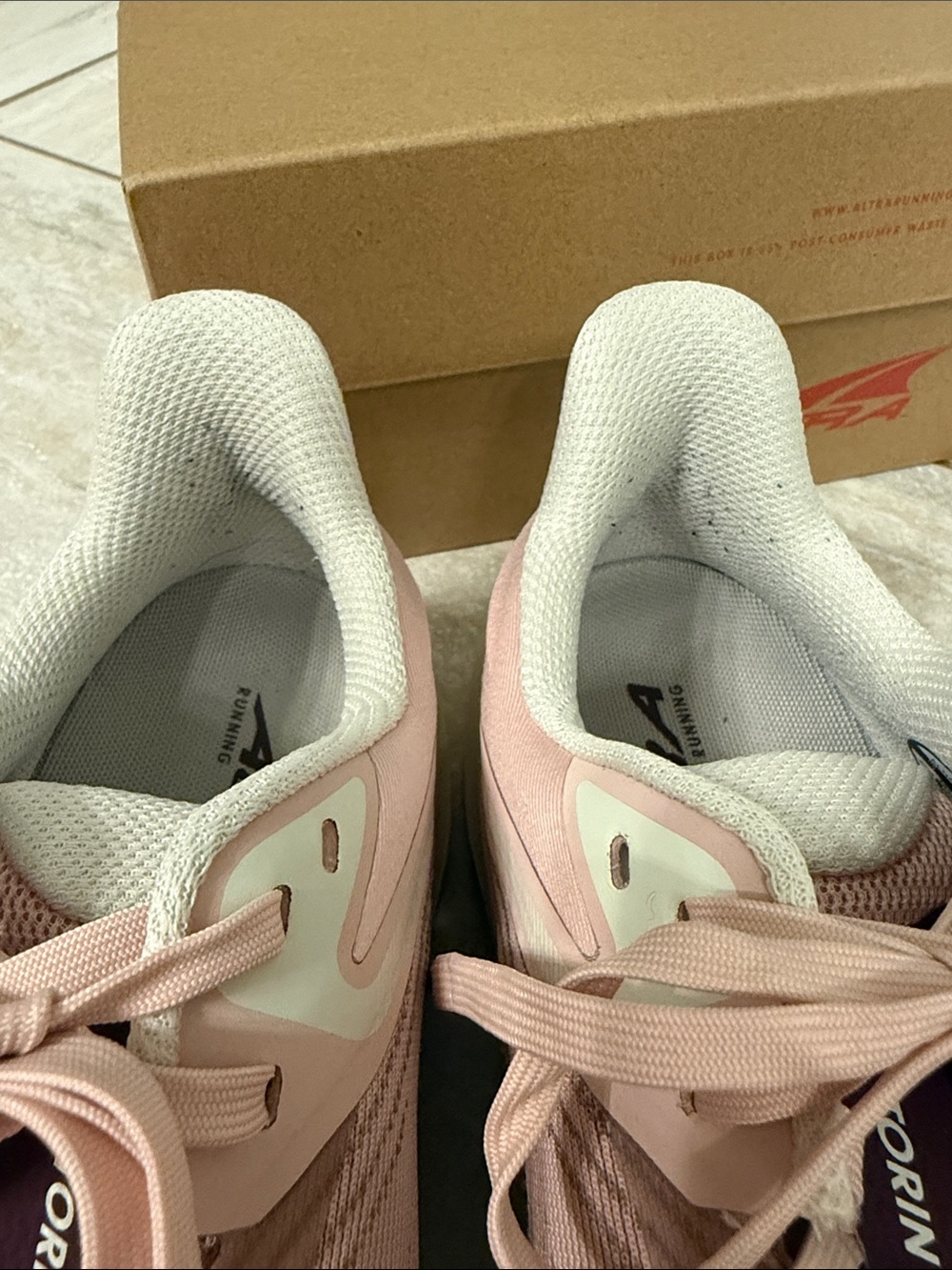 NWT Altra Torin 8 Running Shoes Dusty Pink 9 - Picture 10 of 16